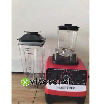 2 in 1 Silver Crest 4500W Big Power Blender with 2 Cups for Baby Home Use 1