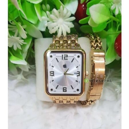 Montre Apple plus bracelet Rolex AR-03