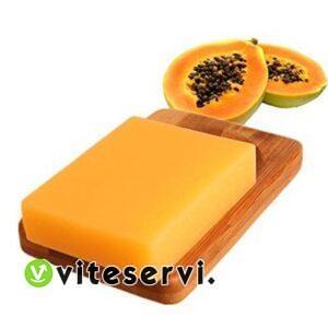 Papaya Whitening Effectively Natural 100 Organic Fruit Extract Skin Body Whitening Soap