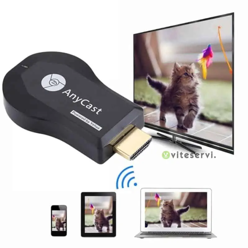 Anycast M4 Plus Phone vers TV Afficher Phone ou PC sur TV et projecteur sans fil