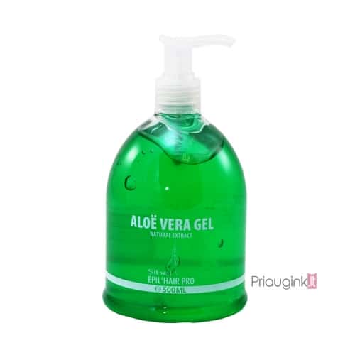 sibel epil hair pro aloe vera gel 500 ml