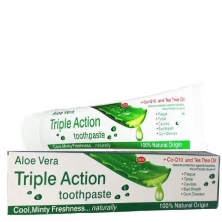 Pâte dentifrice triple action à l'aoes Véra