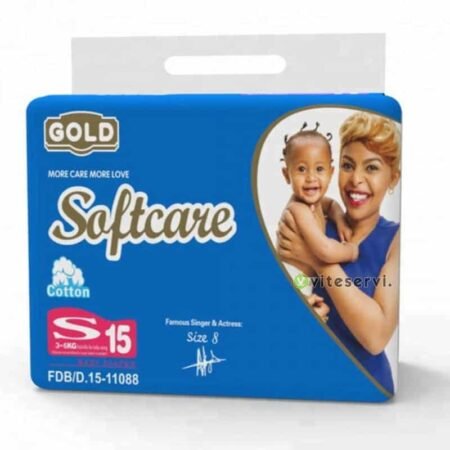 Couche Bébé Softcare taille S 15 Pcs