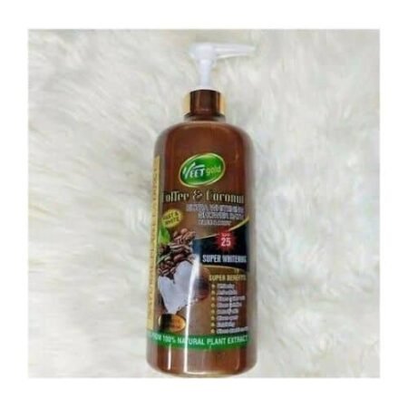 Savon de douche teint caramel
