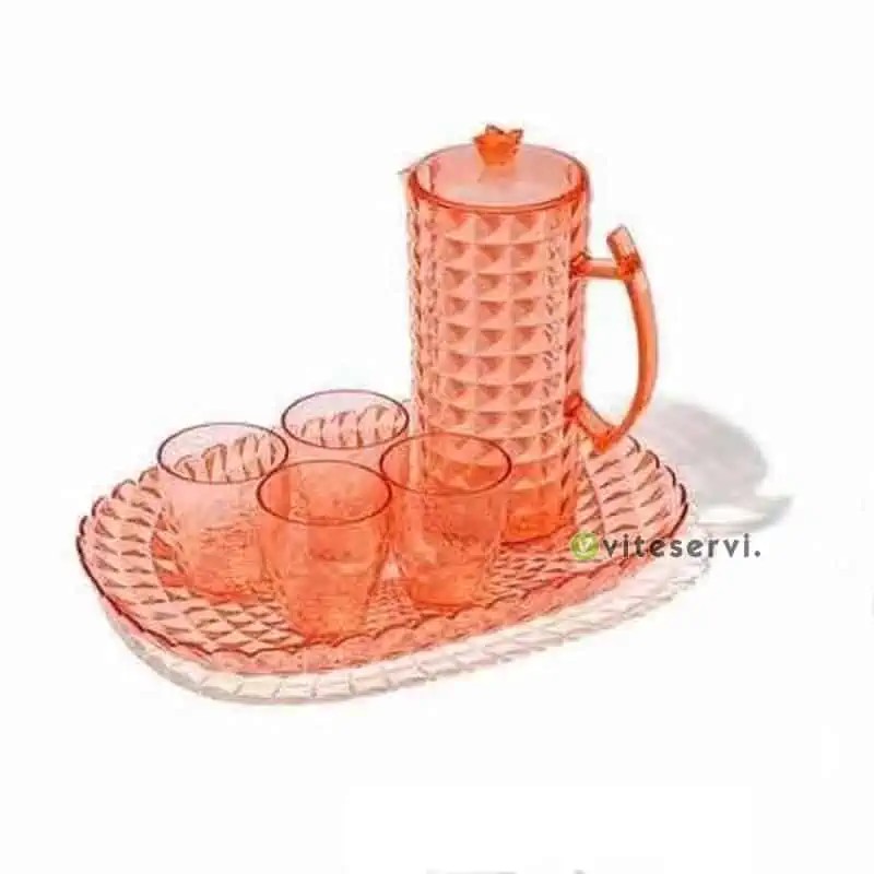 Carafe plus verre