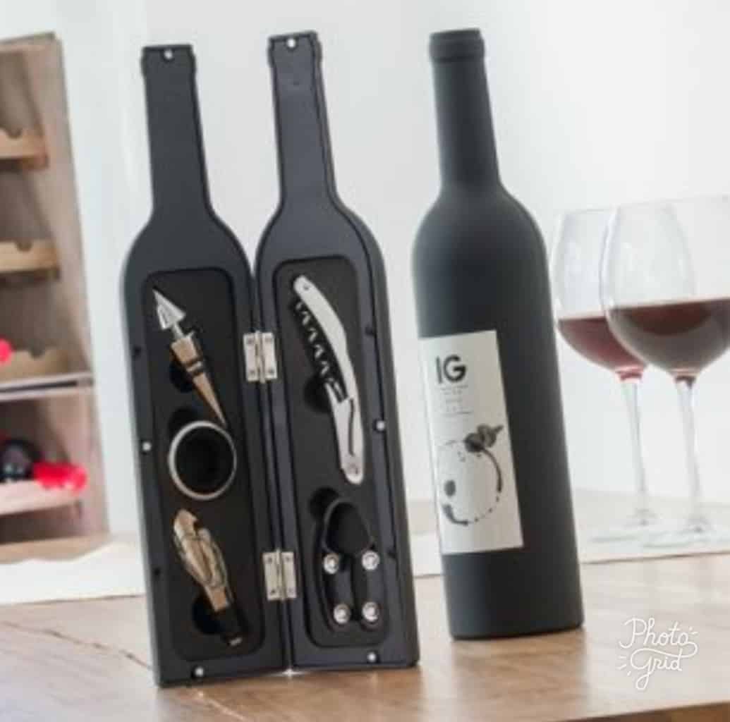 Accessoires de vin en forme de bouteille Original - ViteServi
