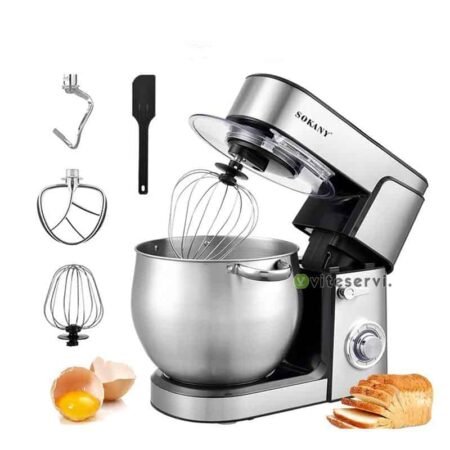 Robot pâtissier HOFFMANS 1800W Batteuse Electrique 15L