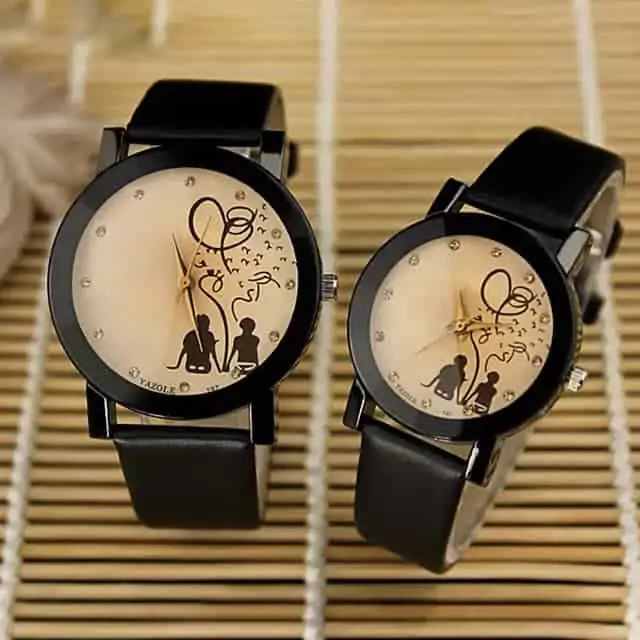 coffret de montres bracelet pour couple