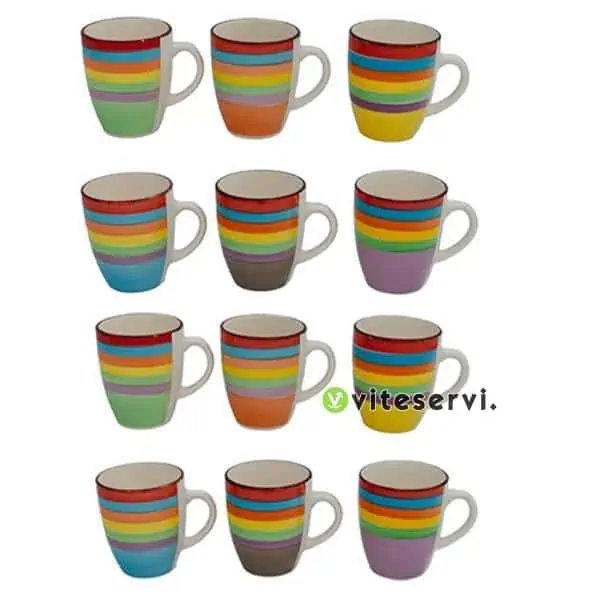 set de 12 tasses