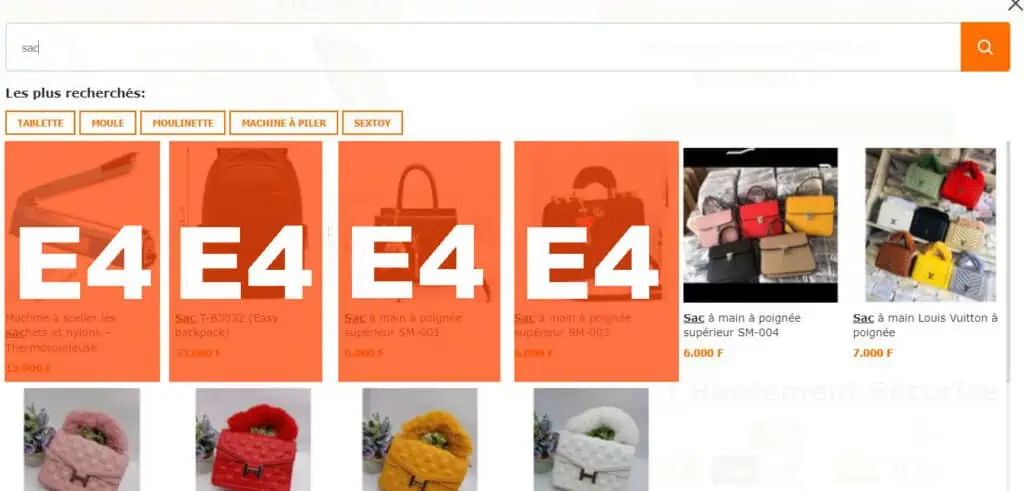 Recherche Espace Pub