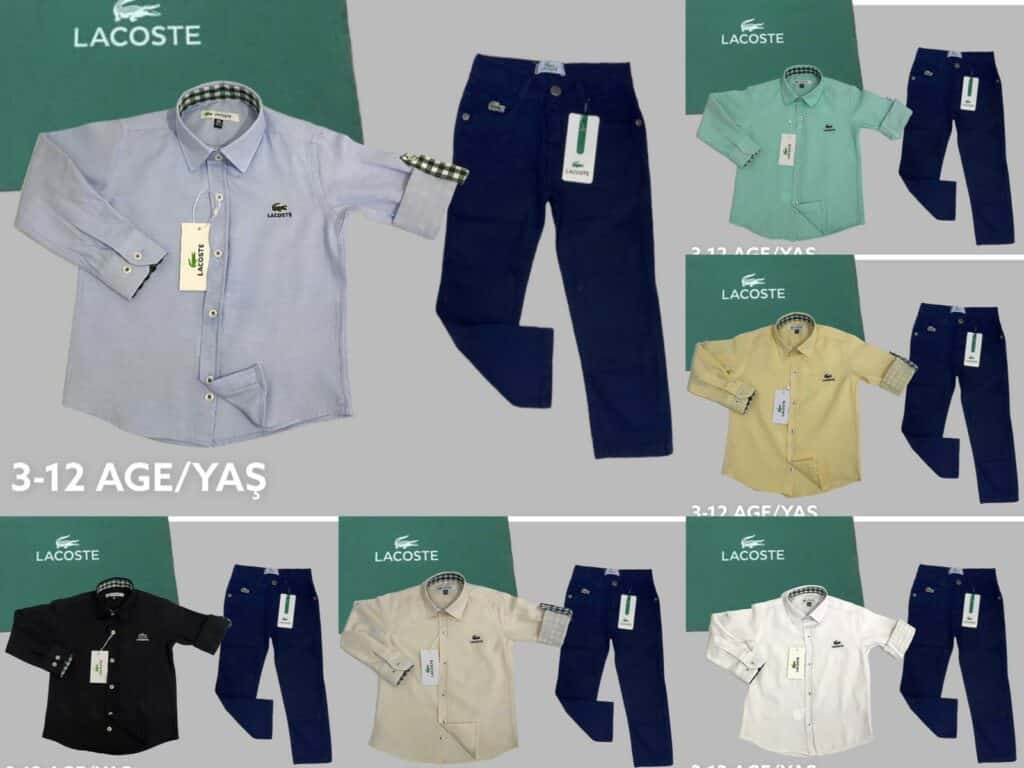 Ensemble chemise lacoste et jean Turquie