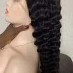 Perruque Naturelle frontal originale frisee plis vague