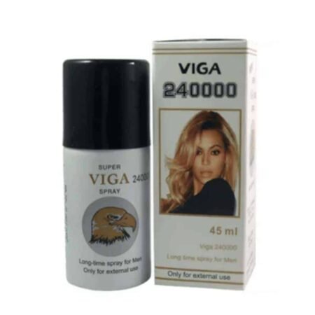 Viga Spray Retardateur Viga 240000 pour Hommes, Prolonge l'Endurance et Améliore la Performance Sexuelle, Désensibilisant Efficace Contre l'Éjaculation Précoce, Usage Externe 45ml