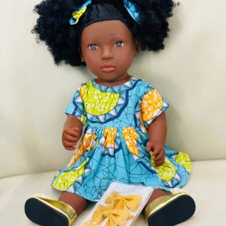 Magnifique Poupée afro Cheveux crépus Amina