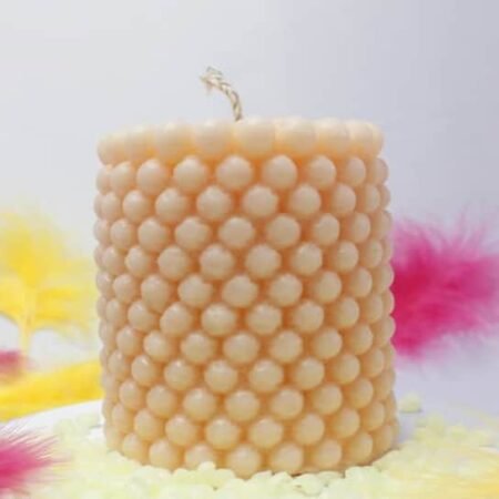 Bougie cylindrique decorative ultra tendance