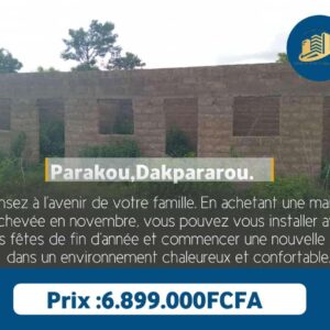 Bien immobilier Maison à vendre à Parakou, Dakpararou