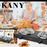 Sokany – 2 Foyers électrique 2000w SK-5110
