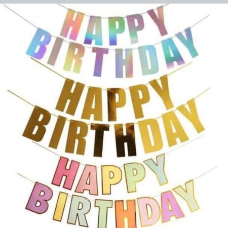 Bannière Happy birthday