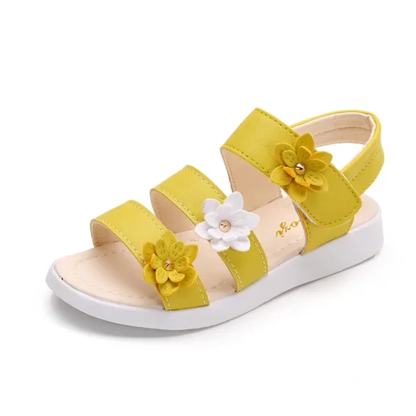 Sandales à motifs fleurs pour filles