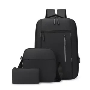 Sac à dos 3en1 grande capacité, sac de voyage, ordinateur portable pour élève ou professionnel avec sacoche idéal pour femme et homme