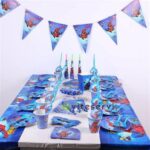 Pack Anniversaire surprise pour enfant Special fête express composé de guirlande gobelet assiette chapeau