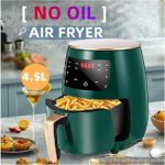 Friteuse électrique numérique à air – Écran tactile LCD avec minuterie, friteuse à air extra chaud, cuire, croustillant, griller, rôtir, finition haute brillance Capacité XL – 4,5 l