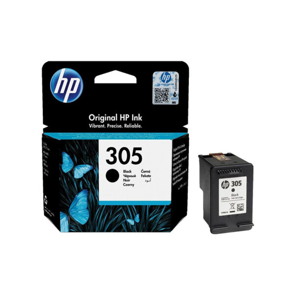 Cartouche encre authentique HP 305 noir