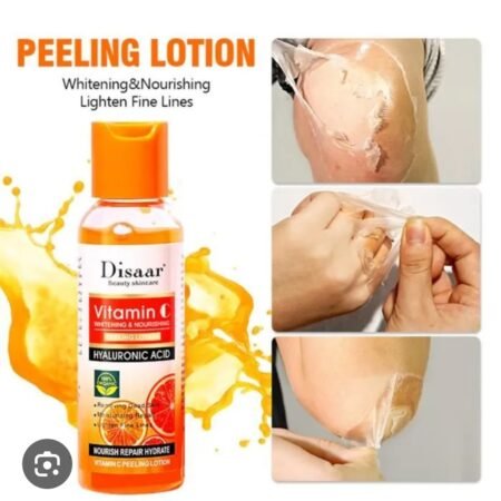 Peeling huile à la vitamine C pour éliminer les taches, vergetures,mami, veines