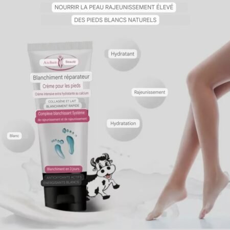 Crème blanchissante anti taches et quinto de pied