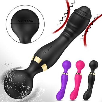 Sextoy vibro double vibration stimulant de point G avec plus de 40 modes de vibrations