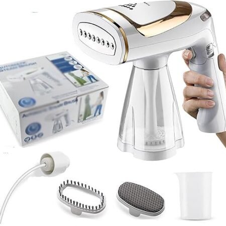 Défroisseur à vapeur 1600 W pour vêtements, design portable , défroisseur à vapeur pour tissus avec chauffage rapide en 40 secondes, réservoir d'eau d'une capacité de 250 ml, élimine les plis, pour la maison, le bureau