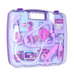 violet kit d outils medicaux portables pour enfa