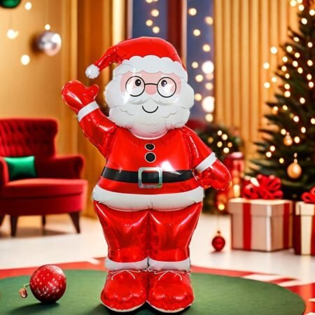 Ballons Père Noël , extra larges, 61 pouces, décorations de fête de Noël
