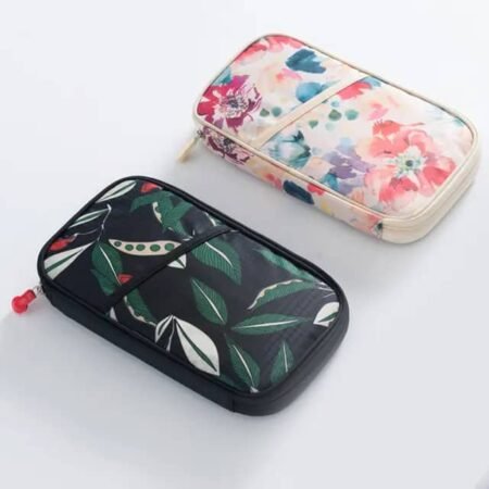 Mini Trousse Vanity tissu plastifié solide , durable et imperméable