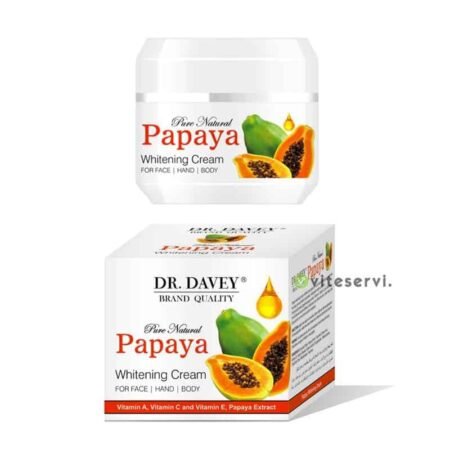 Crème blanchissante blanchissante OEM SheDiary aux extraits de papaye Crème pour le visage à la papaye biologique Crème blanchissante pour la peau
