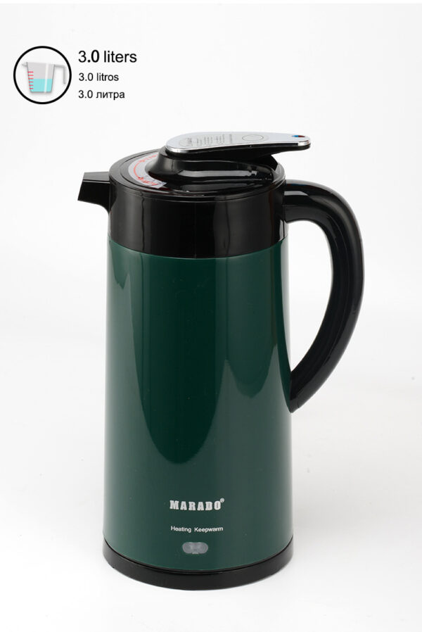 3L MARADO Cordless Kettle Vacuum Flask Stainless Steel KOFshop.com 0592712107 8