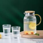 Carafe à eau en verre