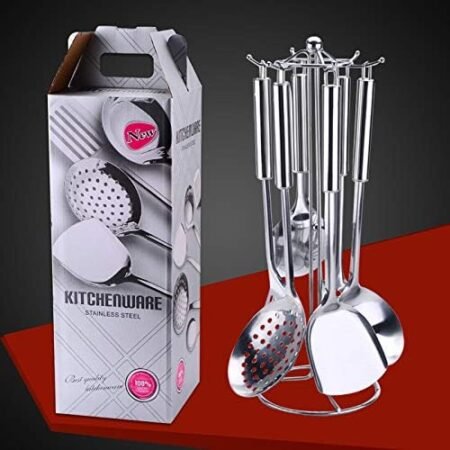 Ustensiles de cuisine Ensemble d'ustensiles de cuisine Spatule Pelle Outils de cuisine Ensemble d'outils de cuisine en acier inoxydable Accessoires Gadgets de cuisine Ensemble d'outils