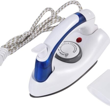 Mini fer à repasser de voyage, portable, pliable, compact, à vapeur, contrôle de la température, chauffage rapide, réservoir d'eau amovible, 700 W
