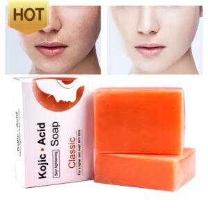 Savon kojic Acid pour le traitement des tâches et bouton au visage