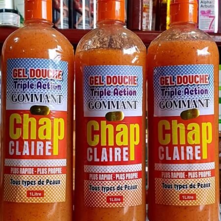 Gel de douche chap chap gommant ultra éclaircissant