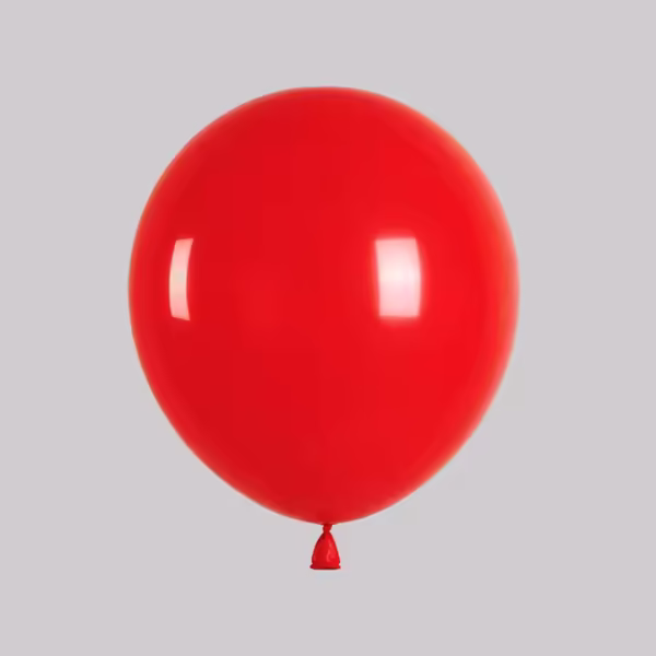 Ballon en latex de forme ronde de 12 pouces 2.8g ballons standard rouge mat Spécial st valentin pour la décoration de fête d'anniversaire