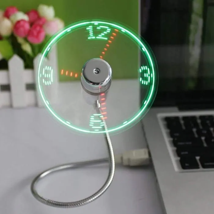 mini ventilateur dhorloge