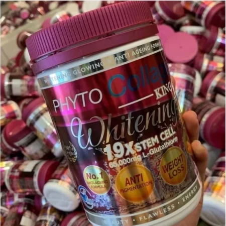 Phyto collagène king complément alimentaire anti-âge et pour le blanchiment de la peau devenir jeune comme une adulte de 30 ans en 30 jours .
