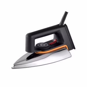 Fer à repasser électrique fer de haute précision en inox avec fonction d'auto régularisation de la temperature, finition polie miroir