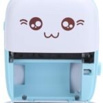 Mini Imprimante Portable Thermique 200 Dpi USB Monochrome sans Fil avec Papier d’impression pour Reçus Notes