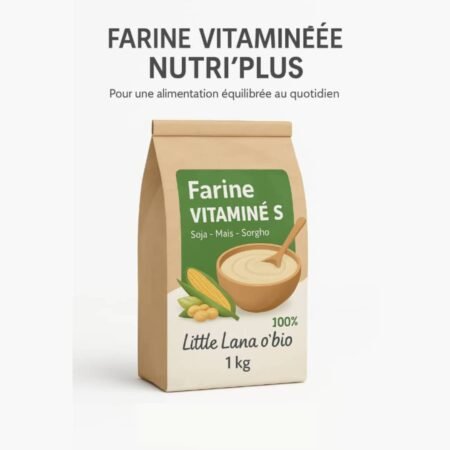 FARINE VITAMINÉE NUTRI'PLUS 100% bio 1 kg