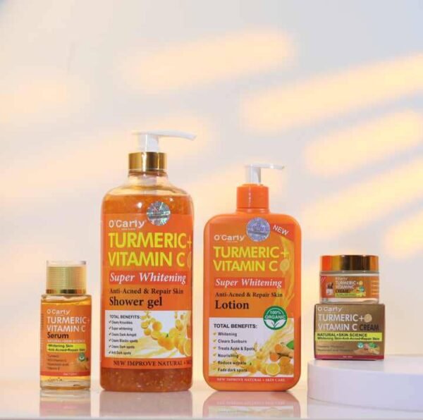 Gamme corporel au Tuméruc et à la vitamine C