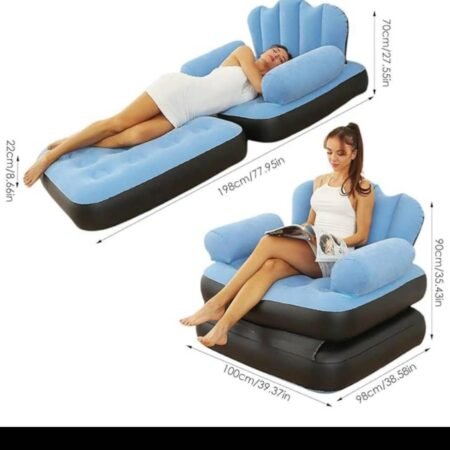 Fauteuil gonflable 2 en 1