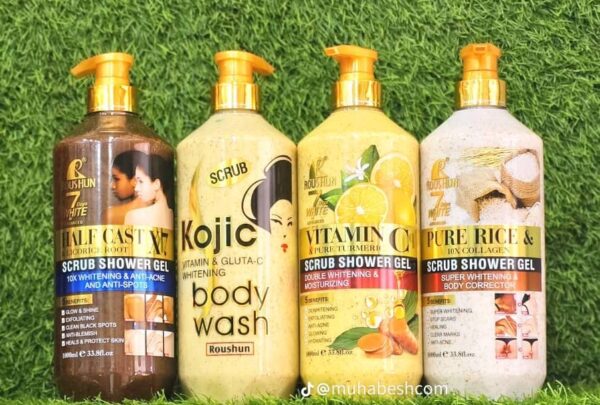 IMG 20250526 WA0173 Gel de douche et gommage kojic 2 en 1 au